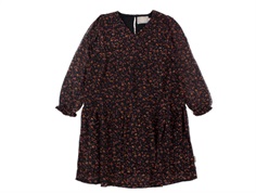 Creamie dress flower dobby black